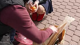 X-Sensual Oranges And Passion Jenny Manson Cumshot