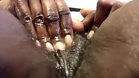 Ebony Reaches Intense Orgasms Through Masturbation