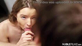 Shy blonde teen 18+ ignites wild desire