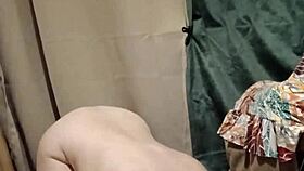 housewife slave venerates dominatrix with dildo humiliation