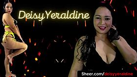 Deisy's Passionate Cucumber Masturbation In Valledupar, Colombia