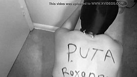 Roxy the sex slave loves her leash and submission