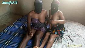 Big pussy ebony step daughter shares boyfriend with horny step mom