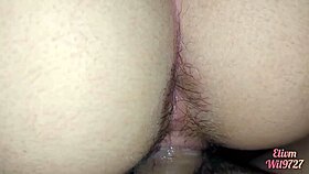 Pretty brunette couple kissing close up