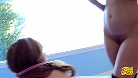 These two lovely lesbian friends love stuffing their beautiful sex toys into their clean assholes