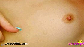 Dashing blonde model caress her body in photoshoot with milf pov and amateur casting.