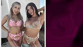 Nicole Doshi And Tru Kait Sharing Big Cock In Asian 3Some Fucking