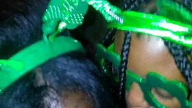 Sloppy Double Blowjob On St. Patrick's