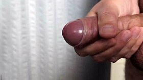 an amateur enjoys a close-up solo masturbation in the early morning light