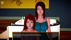 My heart races with this redhead massage.