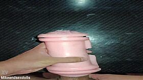 Trailer Kissy gives intriguing blowjob to real doll