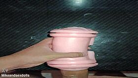 Trailer Kissy gives intriguing blowjob to real doll