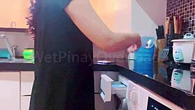 POV WetPinay in School Uniform Gets Naughty After Filming