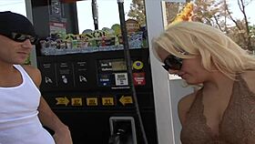 Sultry blonde TAKES COCK until her face is COVERED IN CUM