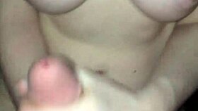 Big Tit Babe Experiments with Blowjob and Assfucking, Ending in Cum Shower