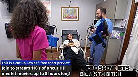 Channy Crossfire's pussy fucked by lesbians