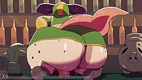 Sally and Angela ride cowgirl and drain cum from loyal customer