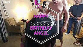 Celebrate birthday with Ms. Angelmariee in gangbang pleasure.