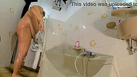 Big titted mature lady Babet slams hard in homemade sex with her friend. Her close-up action drives me wild!