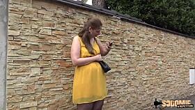 alice demands a rough guy for her anal pleasure