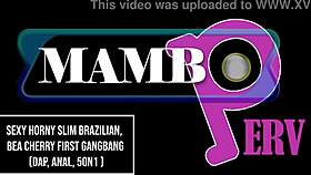 bea cherry's first gangbang with monster cocks and anal