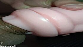 Trailer Kissy gives intriguing blowjob to real doll