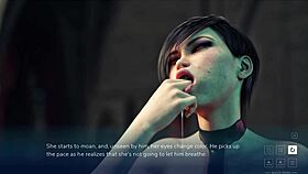 I bound her hairy pussy, oops.