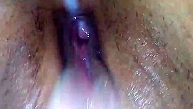 First Time With A Little Toy!