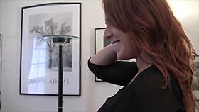 alisha adams chats about her career and demonstrates a hand job with cum shot