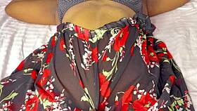 Girlfriend's Parents Away: Rough Passionate Fucking with Intense Riding