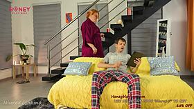 Step Mommy Discovered Me And Used A Honey Play Box Masturbator To Extract My Cum.