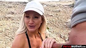 Pervymother - Blogger Stepmom, Want to See Me Deepthroat Stepson on Outdoor Family Trip?