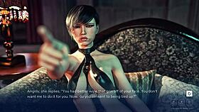 I bound her hairy pussy, oops.