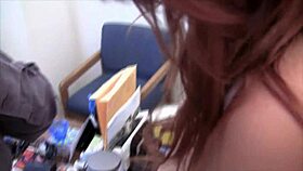 alisha adams chats about her career and demonstrates a hand job with cum shot