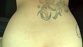 this busty hooker rode cock reverse cowgirl in a car during broad daylight.