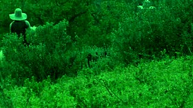 Brooke Ballentyne fucks the ranch hand by the fireside, what a hot outdoor session!