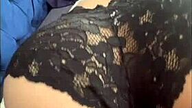 Latina enjoys ex before boyfriend arrives