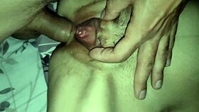 Amateur couple's close-up anal session with Hotlia