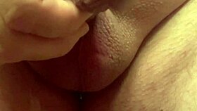 Grandpa Shows His Flaccid Cock Close-Up