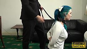 British Sub Feels Intense Anal Pleasure