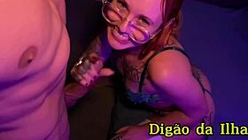 wanna see the nerd suck and tease?