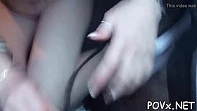 Shaved Pussy Pounded By Cock