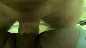 young ebony teen gets covered in cum after wild amateur session