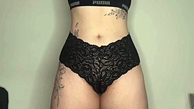 Latina's Juicy CAMELTOE Teased Hard in HOMEMADE POV Fetish Clip