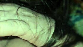 Deep throat a big cock