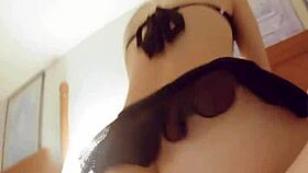 I enjoy riding cock and getting creampied with big load, first time with friend