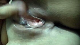 In this video, the naughty latina cums wildly from oral and blowjob.