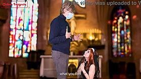 Sinful Nun Seeks Expiation But Gets Blessed With Cum! Trailer