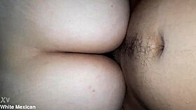 Hey, check out this teen gf riding cowgirl with big ass and shaved pussy