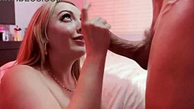 Hey, Watch Nickey Huntsman’s Busty Blonde Lips Suck Christian Clay’s Huge Cock?